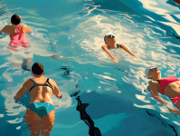 游泳锻炼，水中的健身之旅，探索水中健身，游泳锻炼的全面指南