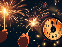 跨年活动，点燃新年的激情与希望，倒计时，点燃激情，迎接希望的跨年狂欢